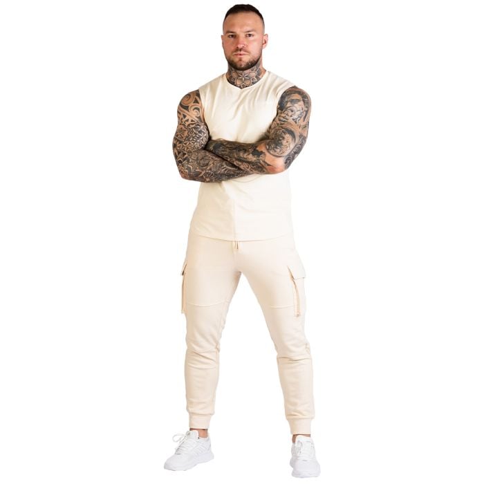 TRN Tank Top für Männer in Sand - GymBeam M