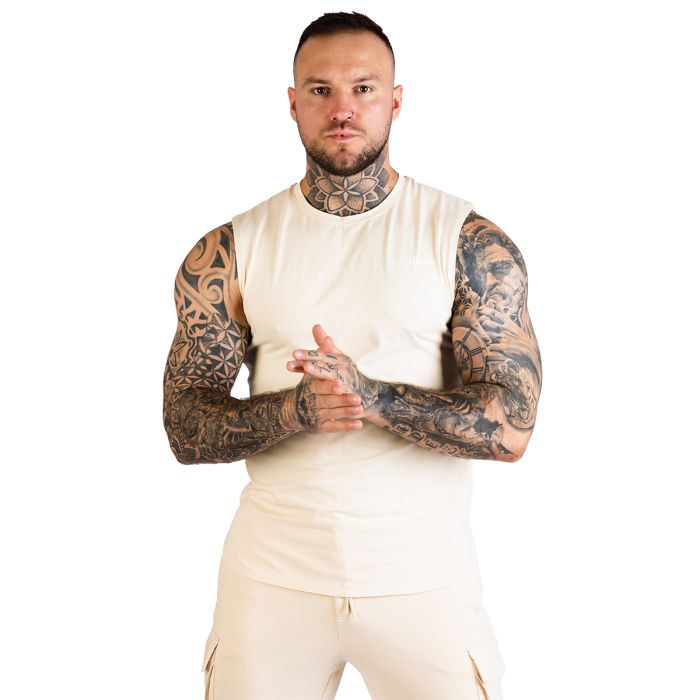 TRN Tank Top für Männer in Sand - GymBeam M