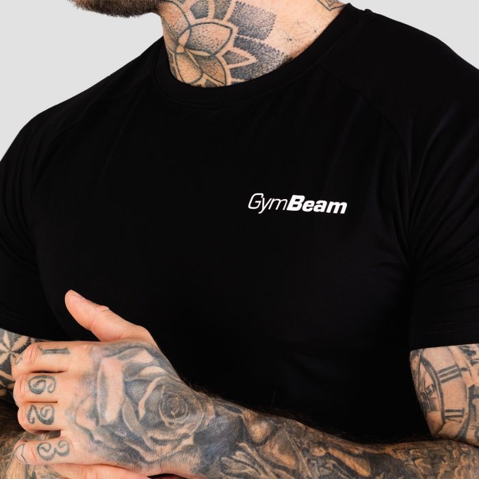 TRN Fitted T-Shirt in Black - GymBeam M