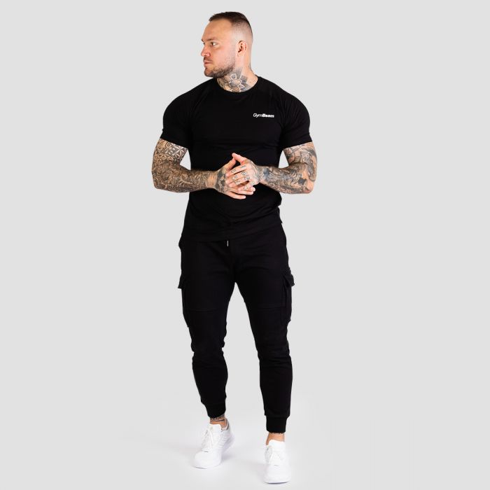 TRN Fitted T-Shirt in Black - GymBeam M
