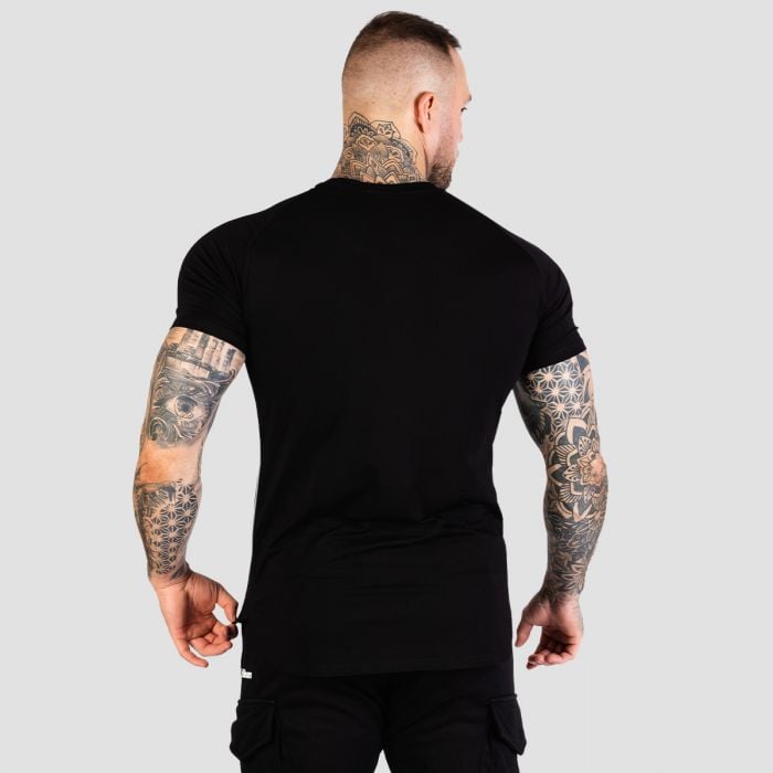 TRN Fitted T-Shirt in Black - GymBeam M