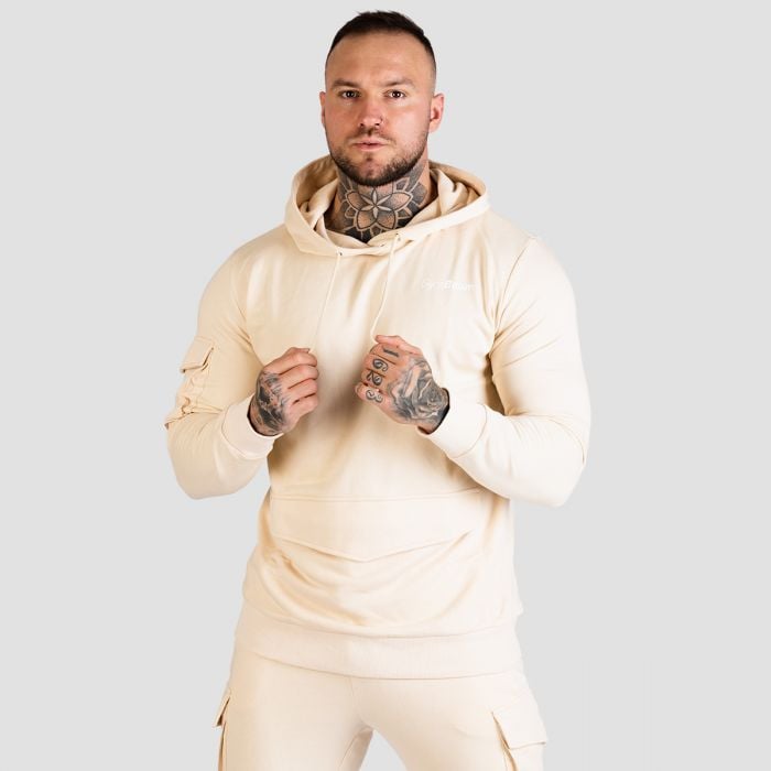 TRN Hoodie in Sand - GymBeam S