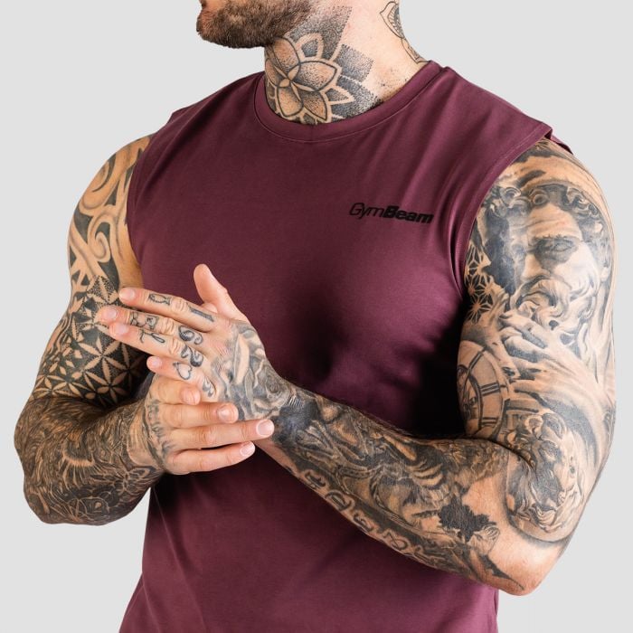 TRN Tank Top für Männer in Eggplant - GymBeam L