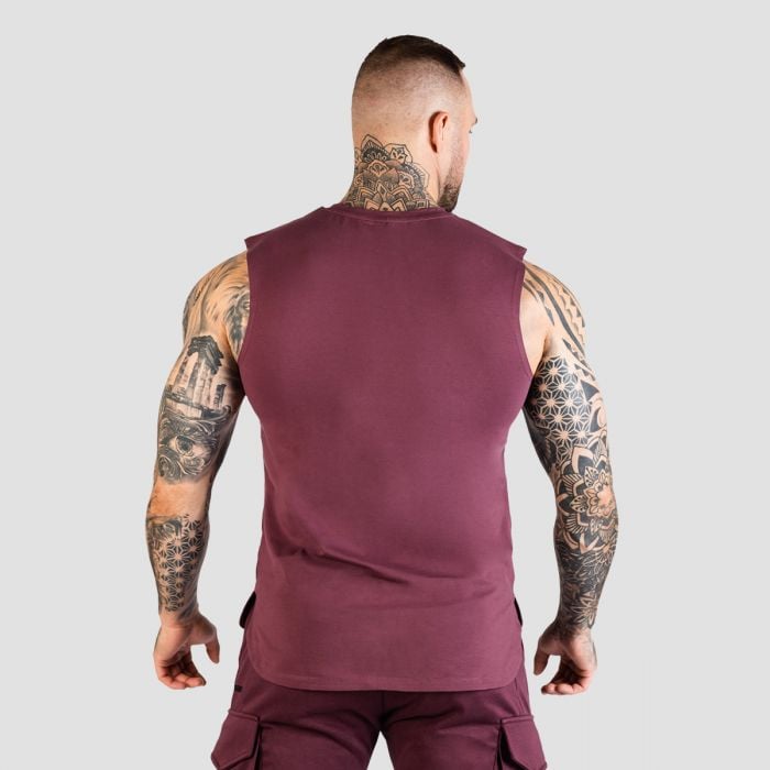 TRN Tank Top für Männer in Eggplant - GymBeam L
