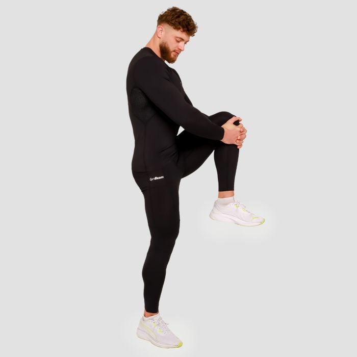 High Kompressionsleggings in Black - GymBeam M
