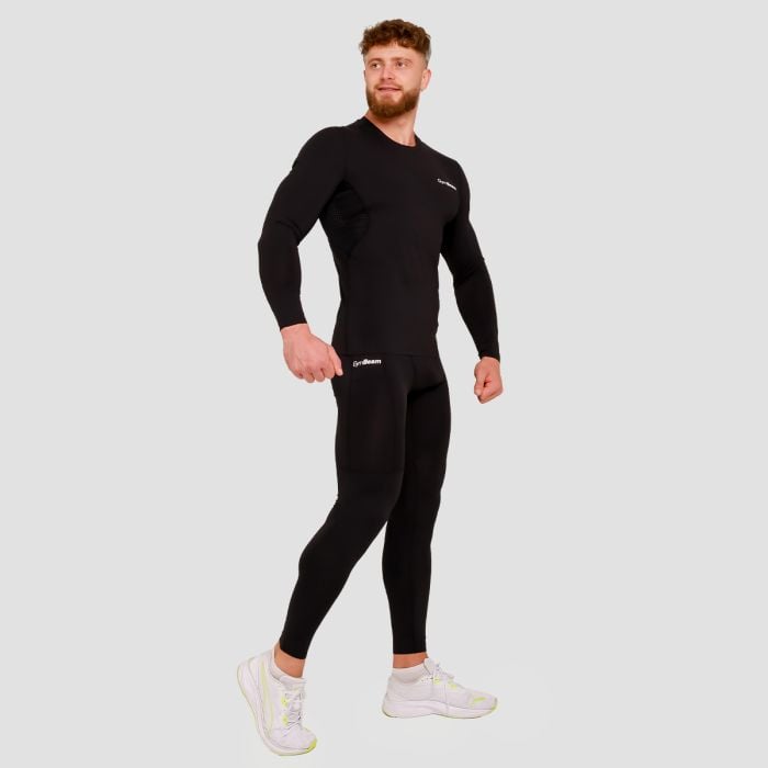 High Kompressionsleggings in Black - GymBeam M