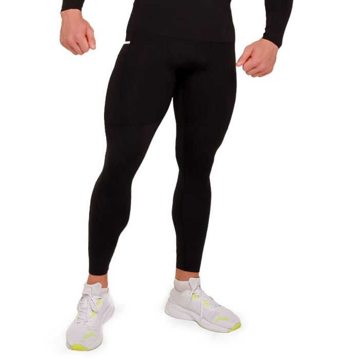 High Kompressionsleggings in Black - GymBeam M