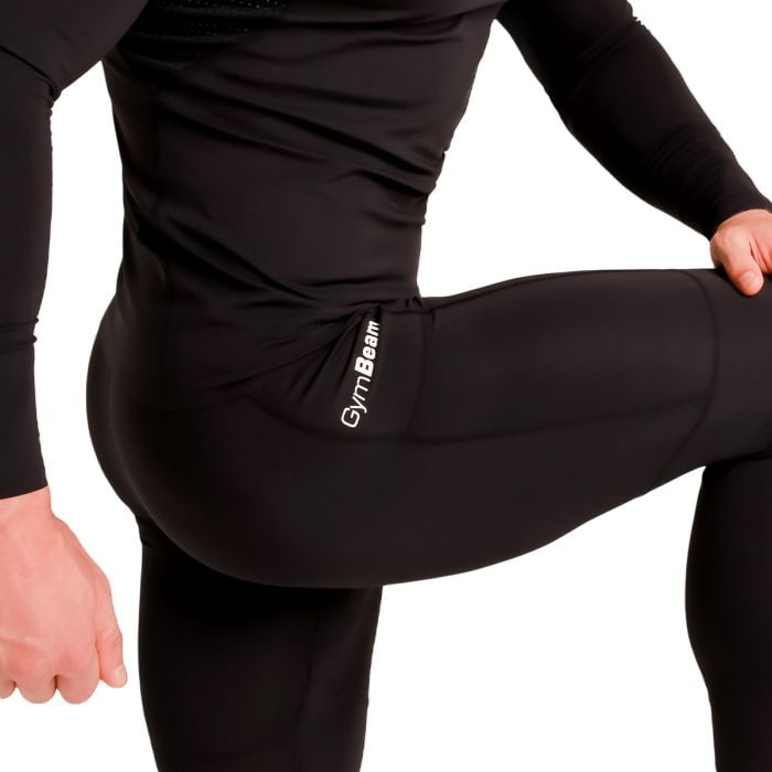 High Kompressionsleggings in Black - GymBeam M