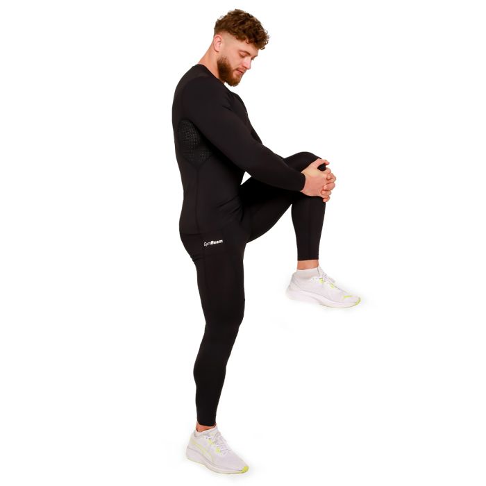 High Kompressionsleggings in Black - GymBeam M