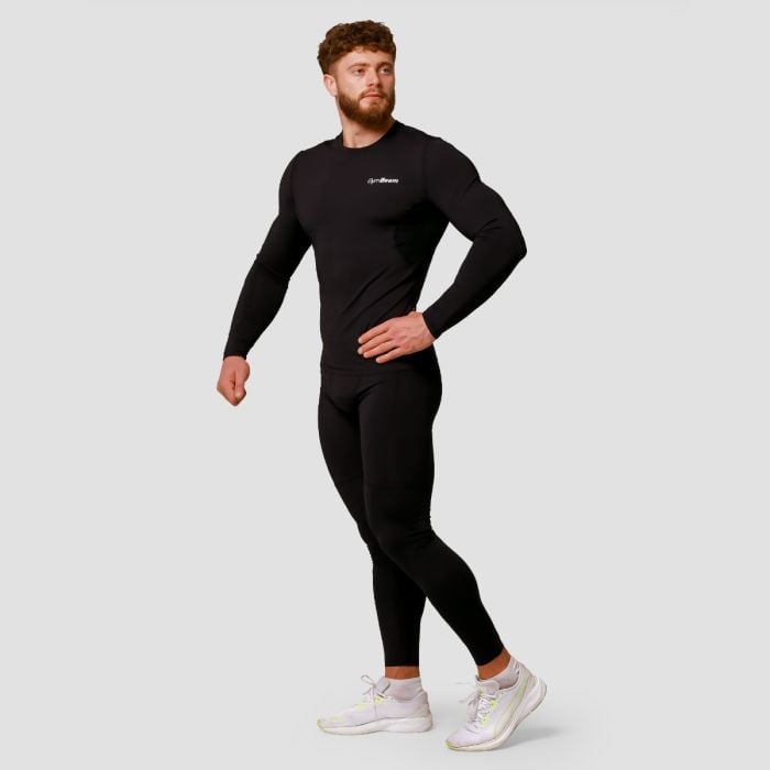 Mid Kompressionsleggings in Black - GymBeam L