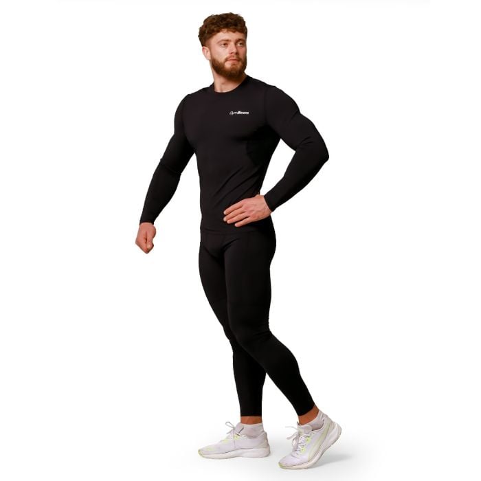 Mid Kompressionsleggings in Black - GymBeam L