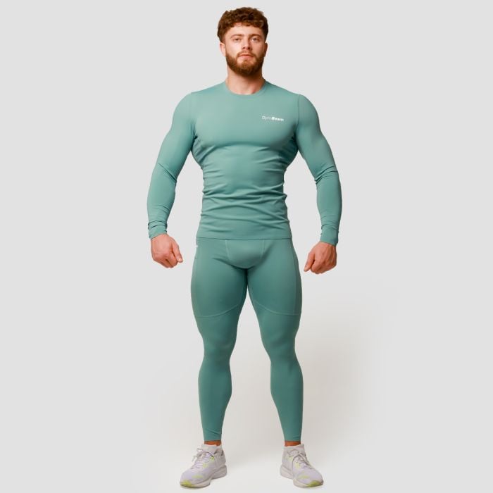 Mid Kompressionsleggings in Blue - GymBeam M