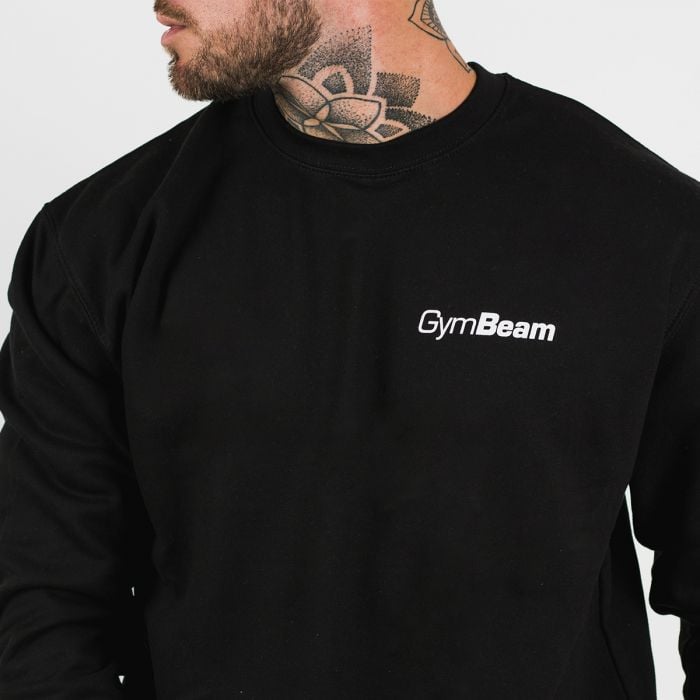 PRO Sweatshirt Black - GymBeam XXL