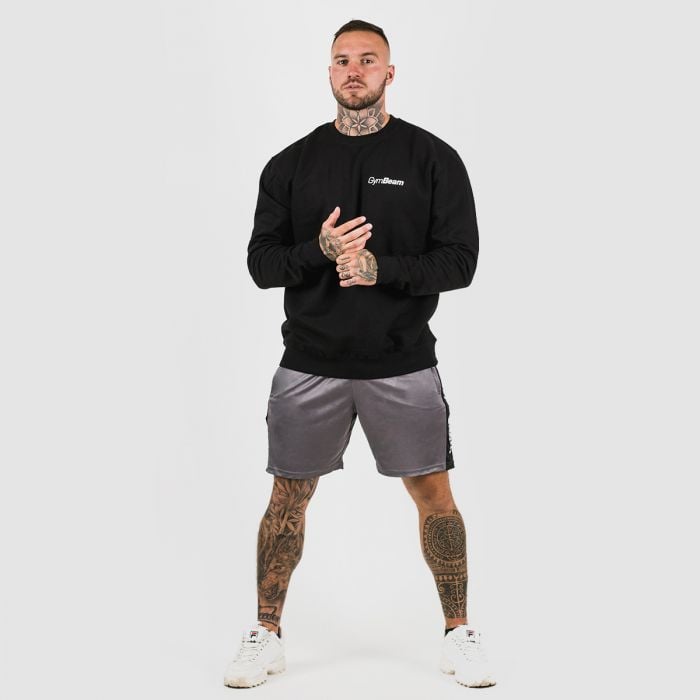 PRO Sweatshirt Black - GymBeam XXL