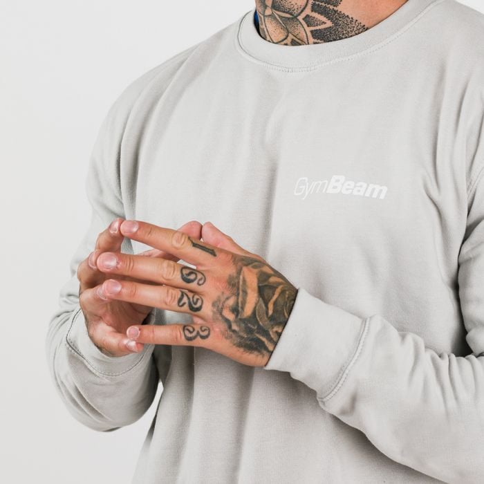 PRO Pullover Moon Grey - GymBeam L