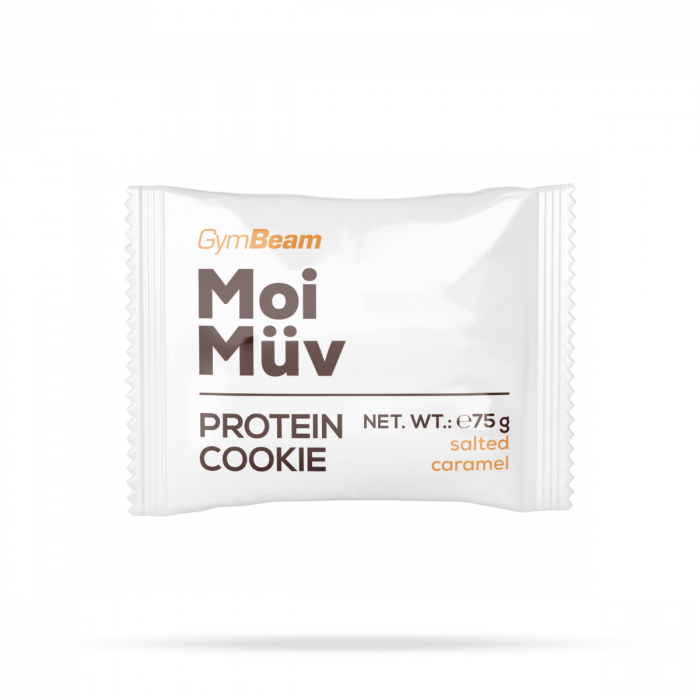 MoiMüv Protein-Cookie - GymBeam lemon and white chocolate - 75 g