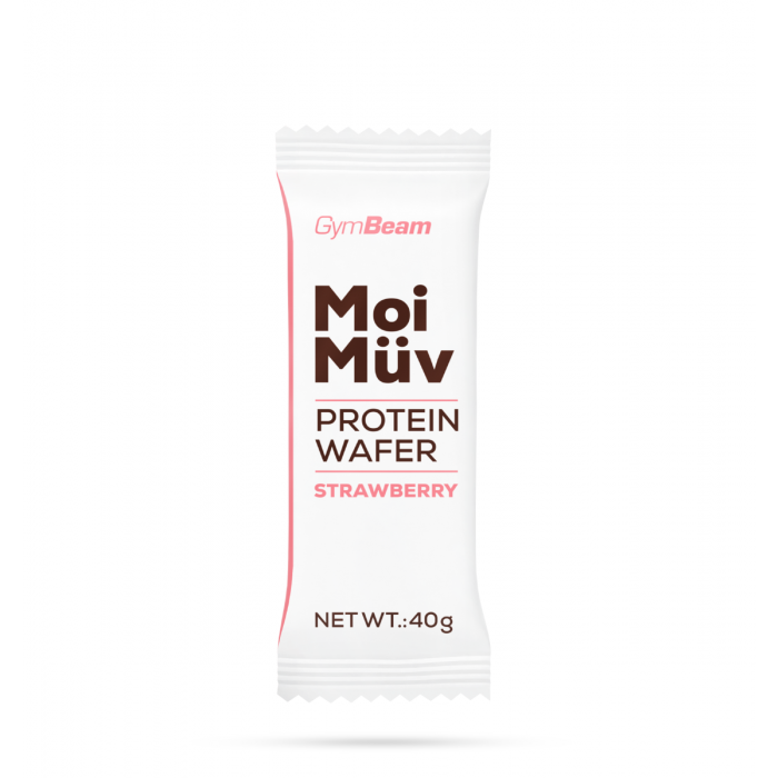 MoiMüv Proteinwaffel - GymBeam 40 g - Haselnuss