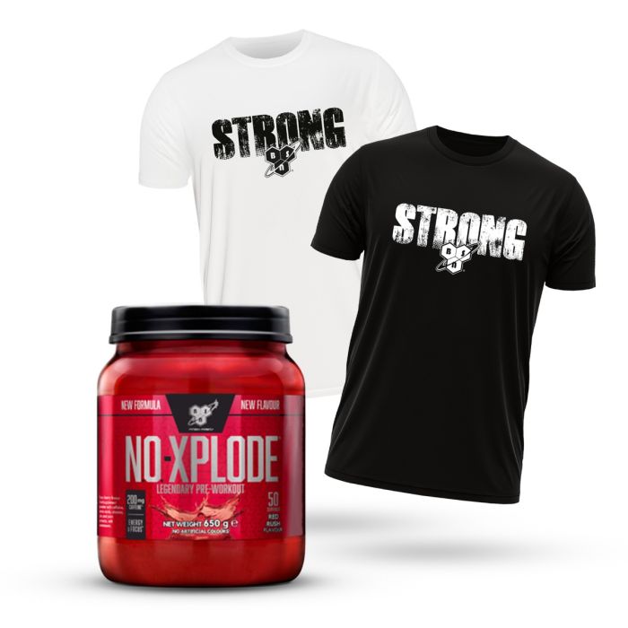N.O.-Xplode Legendary Pre-Workout - BSN + Geschenk red rush - 650 g