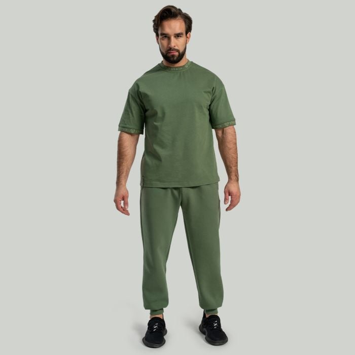 Oversized Heavy T-Shirt in Cedar Green - STRIX XXXL