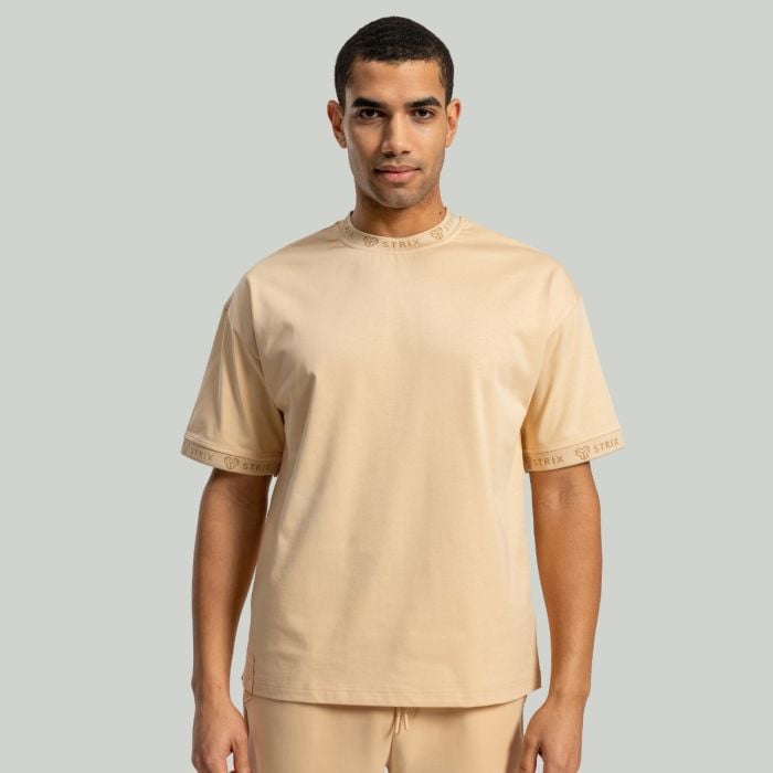 Oversized Heavy Tee Sandshell - STRIX M