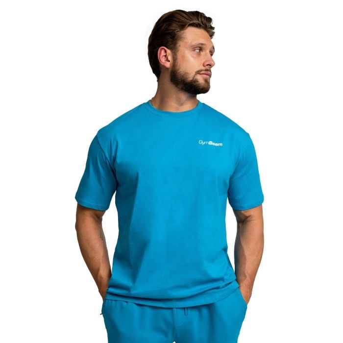 Limitless Oversized T-shirt in Aquamarine - GymBeam XL