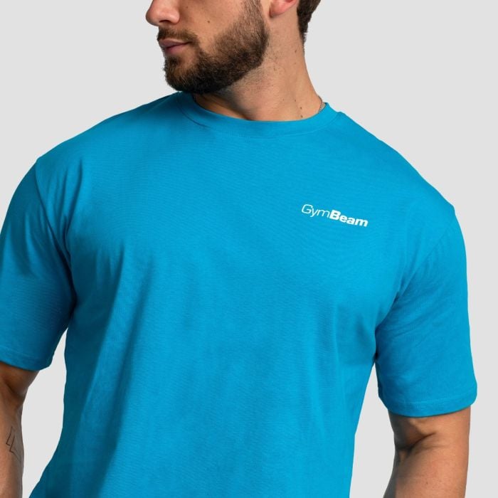Limitless Oversized T-shirt in Aquamarine - GymBeam XL