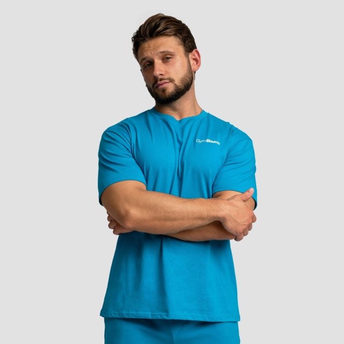 Limitless Oversized T-shirt in Aquamarine - GymBeam XL