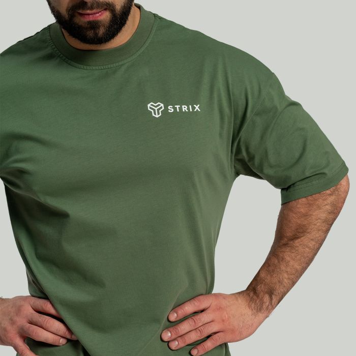 Oversized T-Shirt in Cedar Green - STRIX XL
