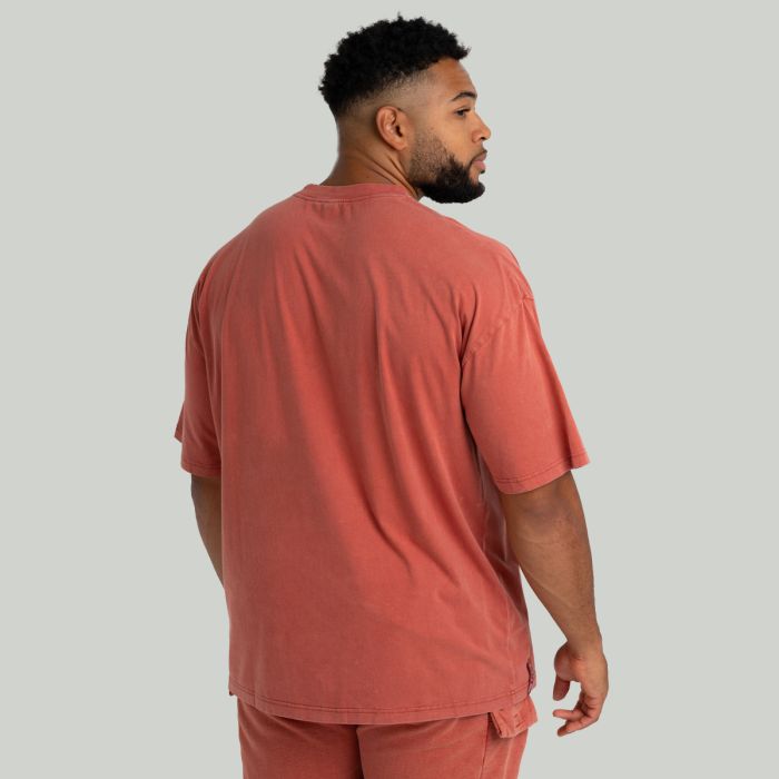 Oversized T-Shirt in Washed Terra - STRIX M