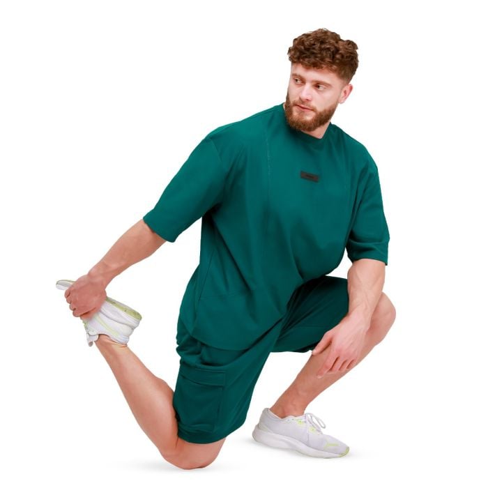 Unstoppable Oversized T-Shirt in Green - GymBeam XL