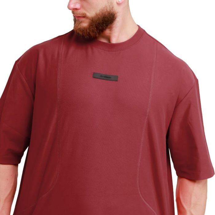 Unstoppable Oversized T-Shirt in Red - GymBeam L