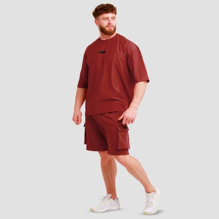 Unstoppable Oversized T-Shirt in Red - GymBeam L