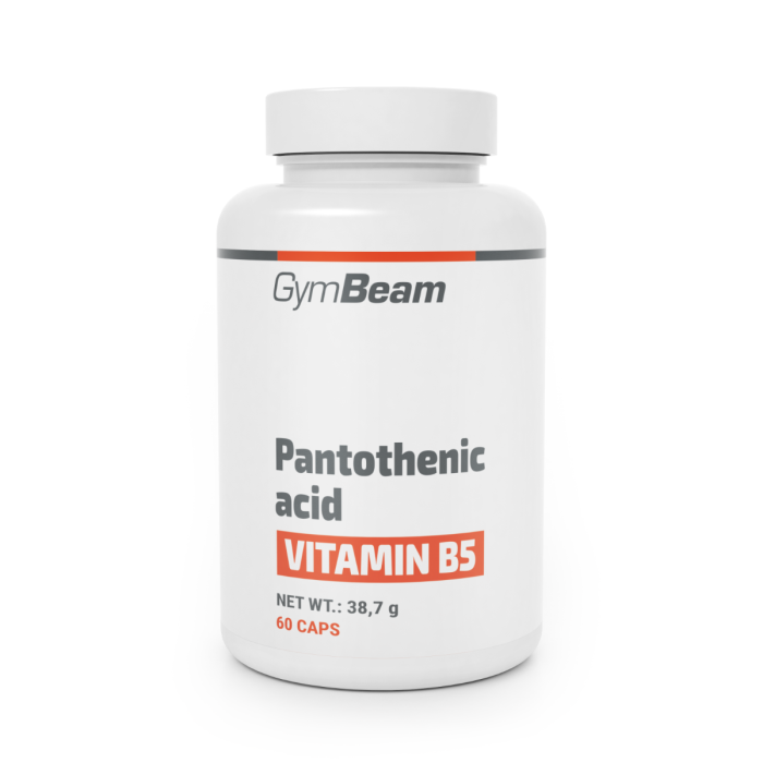 Pantothensäure (Vitamin B5) - GymBeam 60 Kapseln