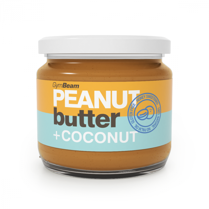 Erdnussbutter mit Kokosnuss - Gymbeam 340 g