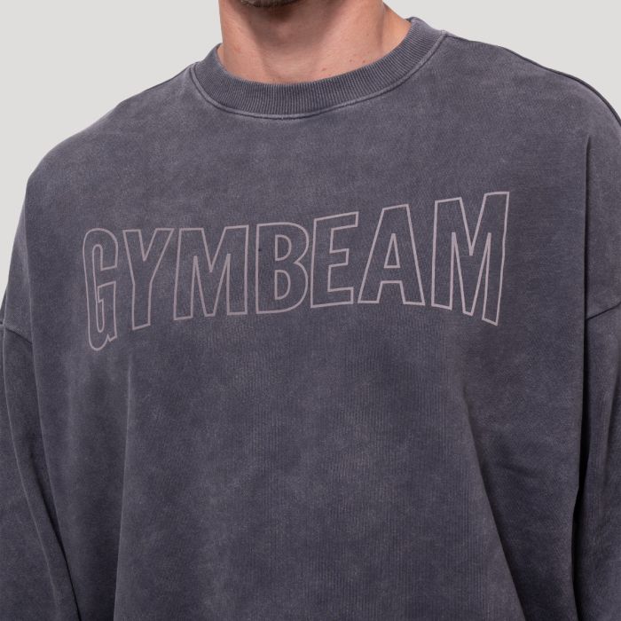 Persistence Sweatshirt in Washed Gray - GymBeam L