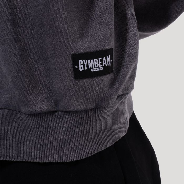 Persistence Sweatshirt in Washed Gray - GymBeam L