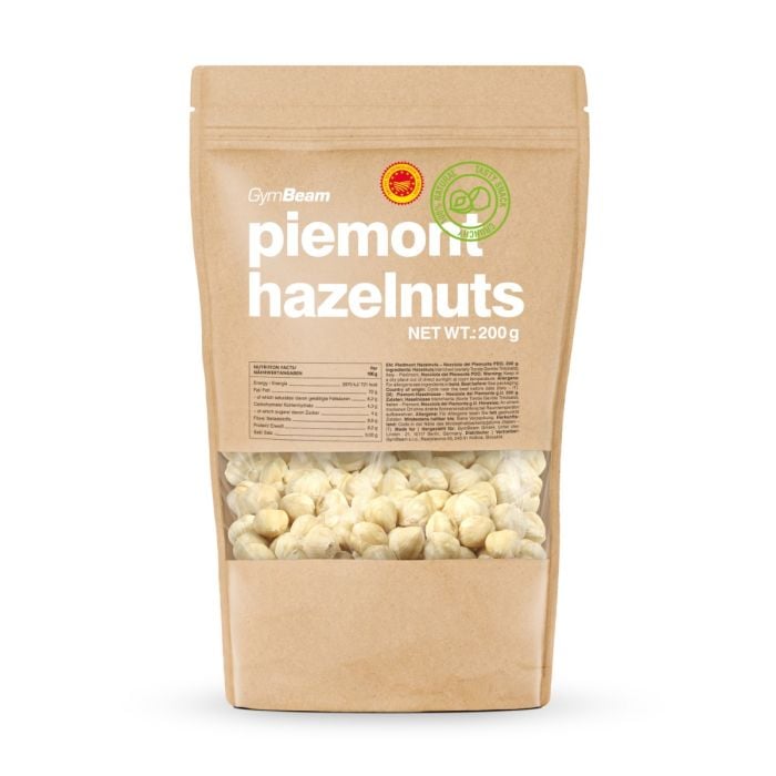 Piemont hazelnuts - Gymbeam 200 g