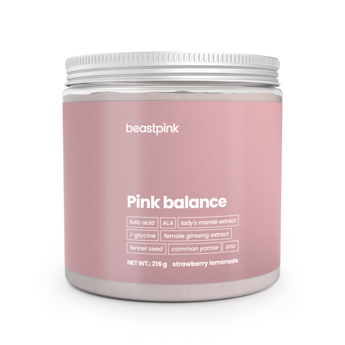 Pink Balance - BeastPink 216 g - Erdbeerlimonade
