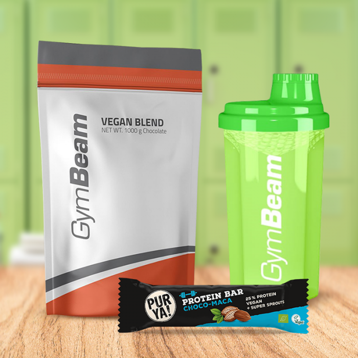 Vegan Blend - GymBeam 1000 g - Schokolade