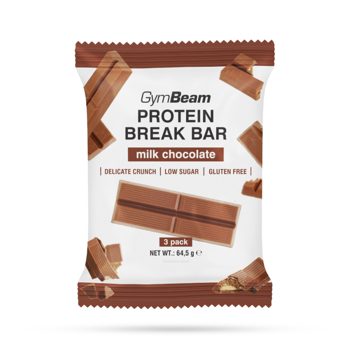 Protein Break Bar 3er-Pack - GymBeam 64,5 g