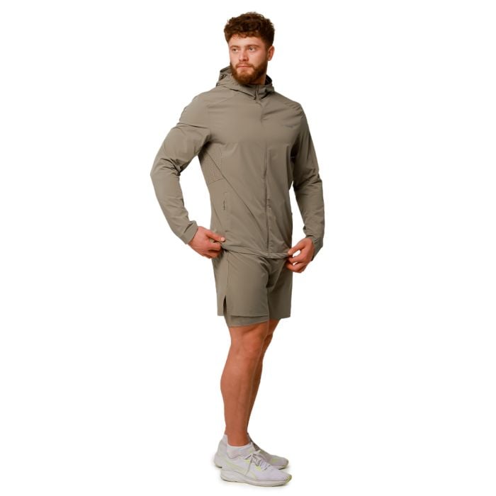 Pulse Laufjacke in Vetiver - GymBeam XL
