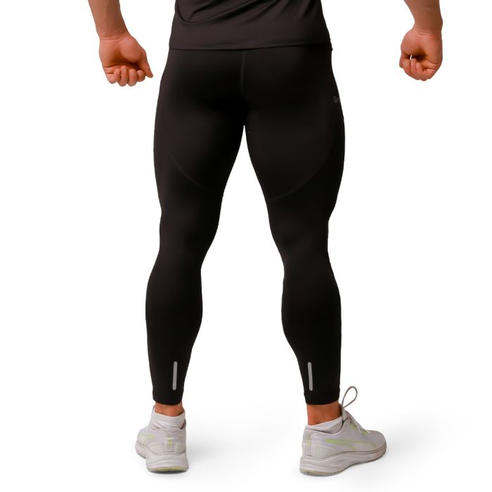 Pulse Laufleggings in Black - GymBeam L