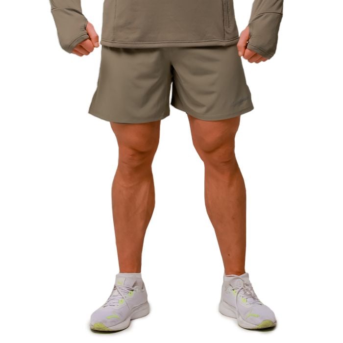Pulse Laufshorts 2in1 in Vetiver - GymBeam XXL