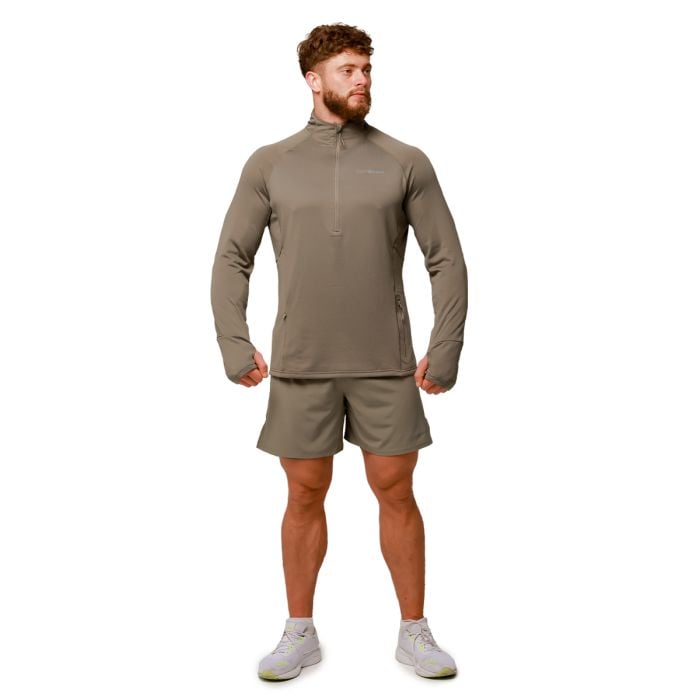 Pulse Laufshorts 2in1 in Vetiver - GymBeam XXL