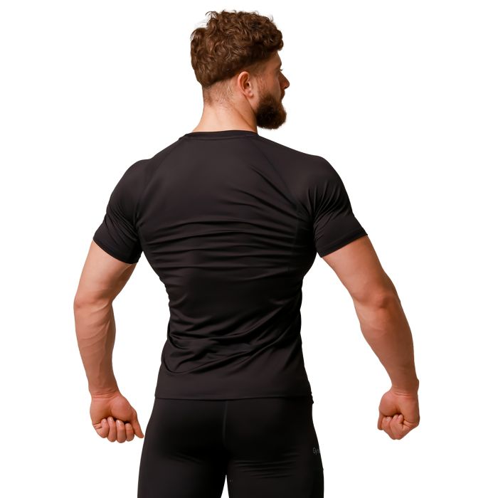 Pulse Running T-Shirt in Black - GymBeam L