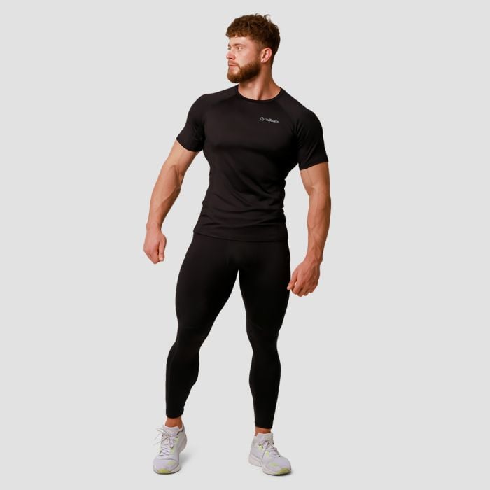 Pulse Running T-Shirt in Black - GymBeam L