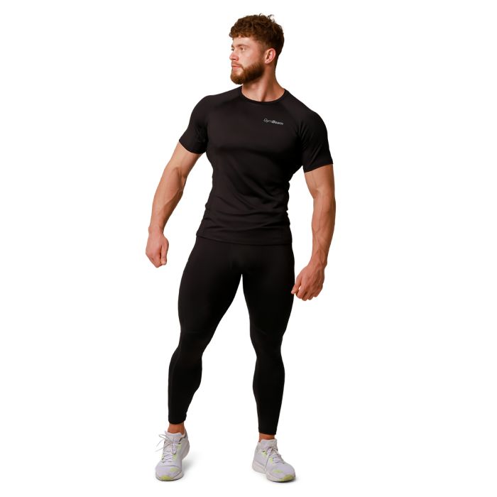 Pulse Running T-Shirt in Black - GymBeam L