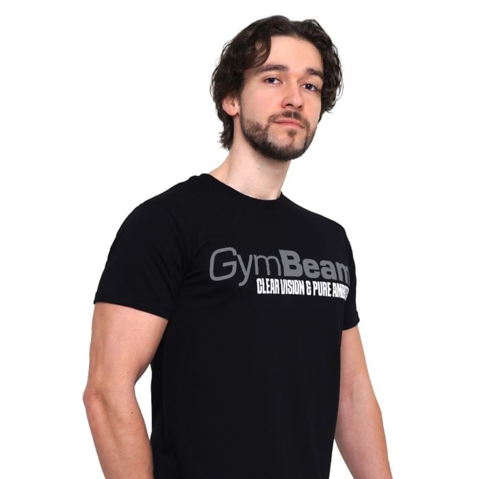 Pure Ambition T-shirt Black - GymBeam XXXL