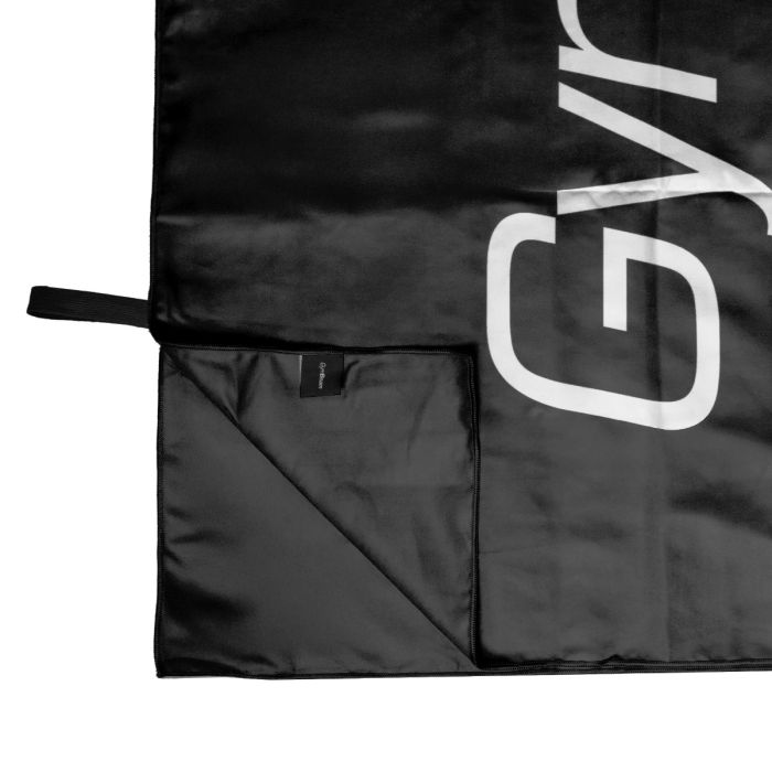 Schnelltrocknendes Handtuch Maxi in Schwarz - GymBeam single_variant