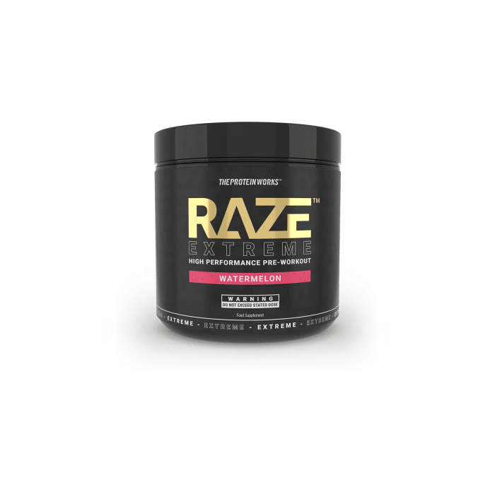 Raze Extreme - The Protein Works 360 g - blaue Himbeere